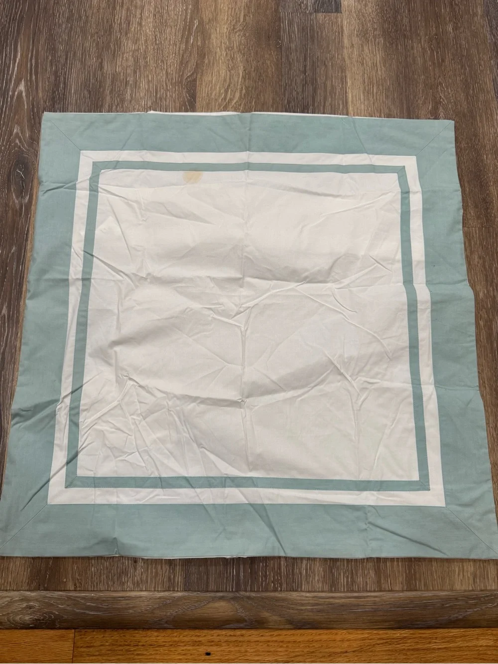 NWT, Pottery Barn- Parker Organic Percale Sham, Euro, SEA GLASS (*READ*)